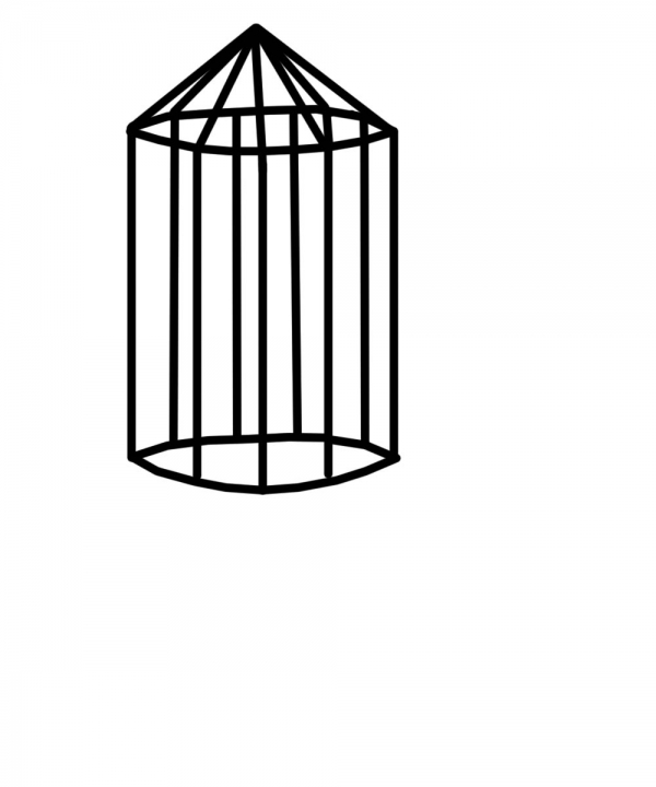 Creation of Bird in a Gilded Cage: Step 3